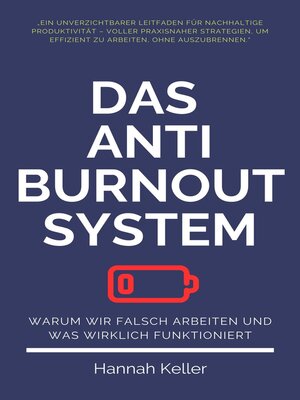 cover image of Das Anti-Burnout-System